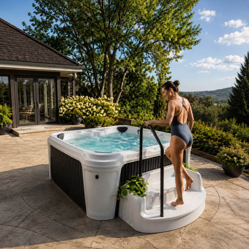 AquaRest Spas, powered by Jacuzzi® pumps AquaRest DayDream 3500